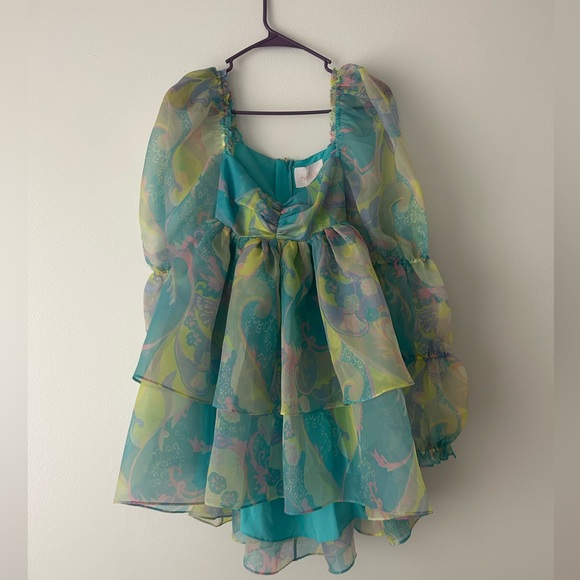 (SOLD) Selkie Electric Lady Moonlight Dress - Picture 2 of 3